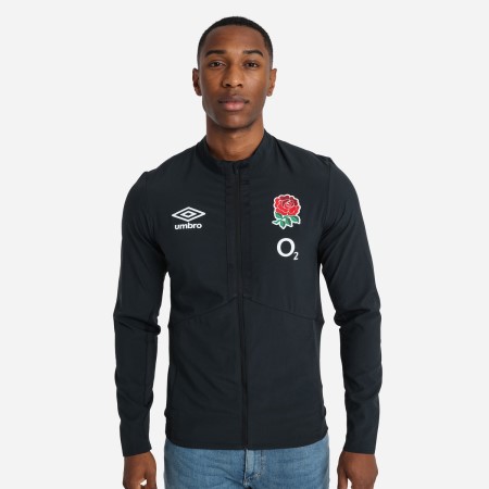 Umbro England Rugby 22/23 Anthem Jacket Futbol Ceket Siyah | TR-52209