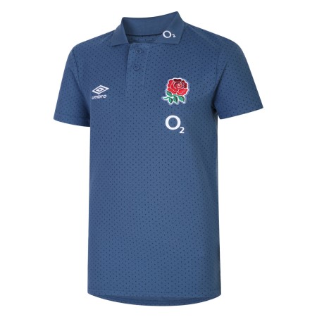 Umbro England Rugby 22/23 CVC Polo Junior Futbol Pololar Mavi | TR-09990