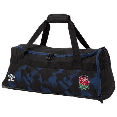 Umbro England Rugby 22/23 Team Antrenman Large Holdall Futbol Rugby Siyah Beyaz Mavi | TR-21114