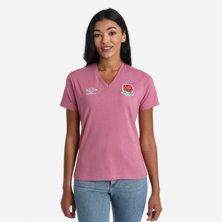 Umbro England Rugby Klasik Tee Futbol Tişört Pembe | TR-85967