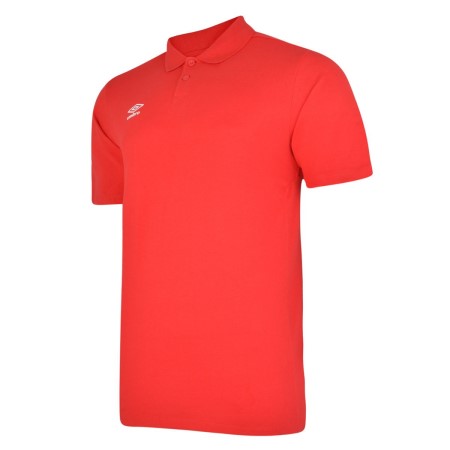 Umbro Essential Polo Junior Çocuk Pololar Kırmızı Beyaz | TR-22499