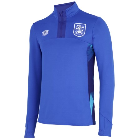 Umbro Huddersfield Town 22/23 Quarter Zip Top Futbol Üstler Mavi | TR-13351