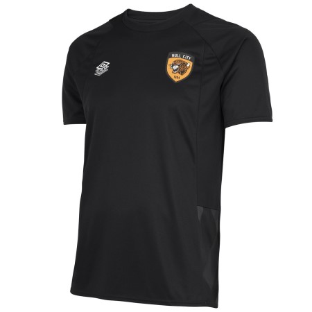 Umbro Hull City 22/23 Antrenman Jersey Futbol Futbol Jersey Siyah | TR-92602