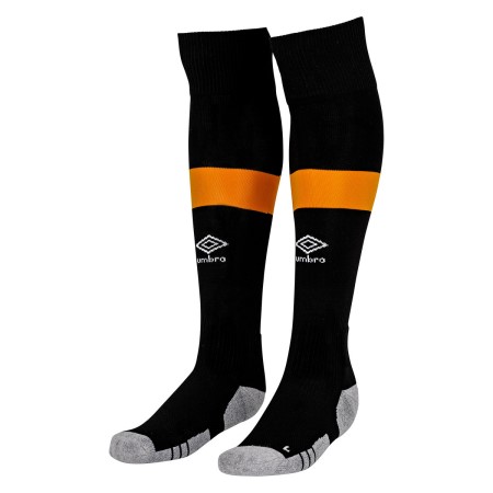 Umbro Hull City 22/23 Home Sock Futbol Futbol Çorapları Siyah Sarı | TR-29154