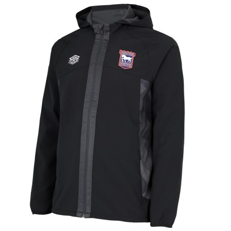 Umbro Ipswich Town 22/23 Shower Jacket Futbol Ceket Siyah | TR-39381