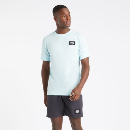 Umbro Pro Antrenman CVC Tee Erkek Tişört Mavi | TR-44637