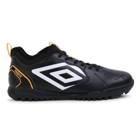 Umbro Tocco 2 Club TF Erkek Krampon Siyah Beyaz Sarı | TR-39622