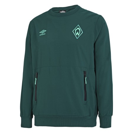 Umbro Werder Bremen 22/23 Travel Sweat Futbol Futbol Tişörtü Yeşil | TR-70213