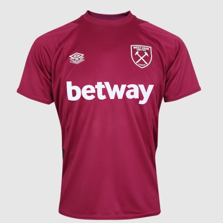 Umbro West Ham Utd 22/23 Antrenman Jersey Futbol Jersey Kırmızı Pembe | TR-27198