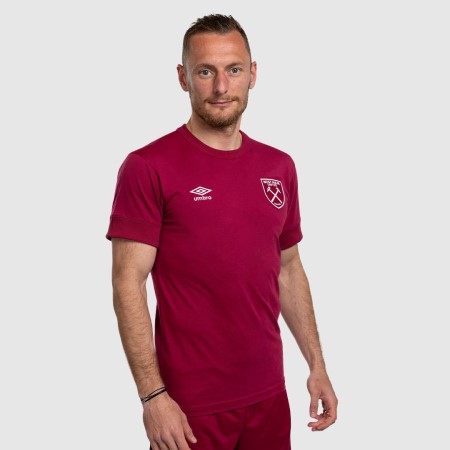 Umbro West Ham Utd 22/23 Travel Tee Futbol Tişört Kırmızı | TR-55438